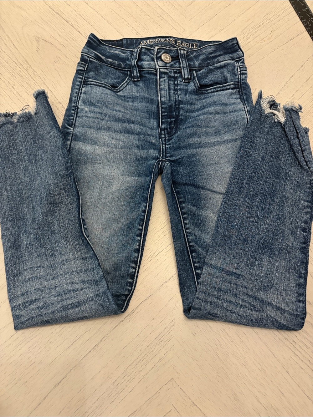 American Eagle Next Level Stretch Skinny Jeans - Size 00 - [PH1]